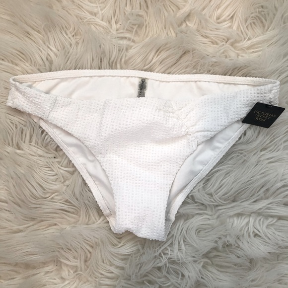 New Victoria Secret bikini bottom - white (small) - Picture 2 of 5